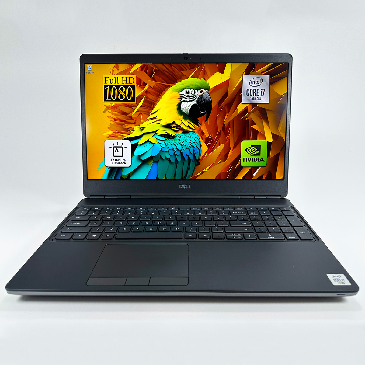 Laptop Dell Precision 7550 i7 10850H 128 GB RAM max 1TB SSD Nvidia