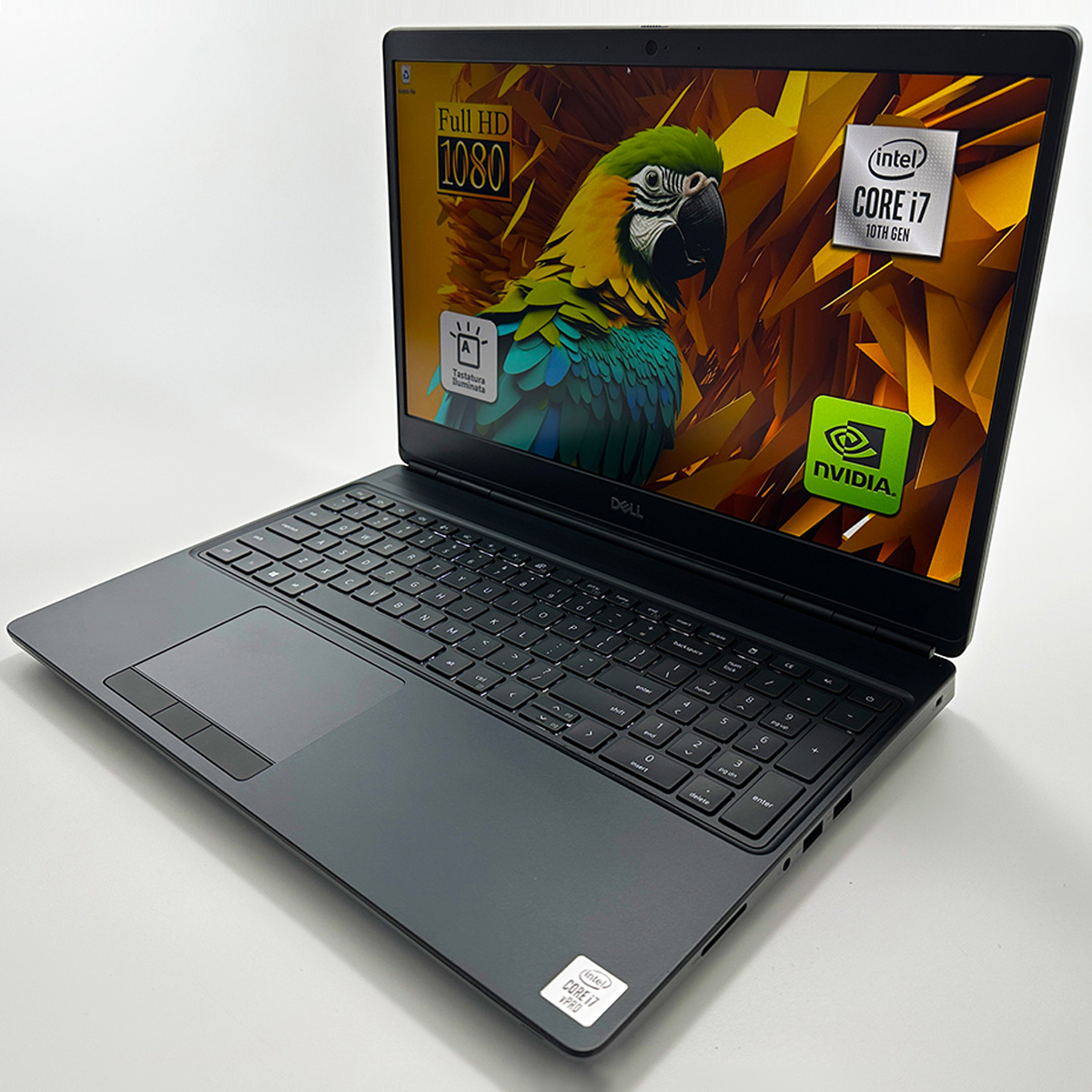 Laptop Dell Precision 7550 i7 10850H 128 GB RAM max 1TB SSD Nvidia