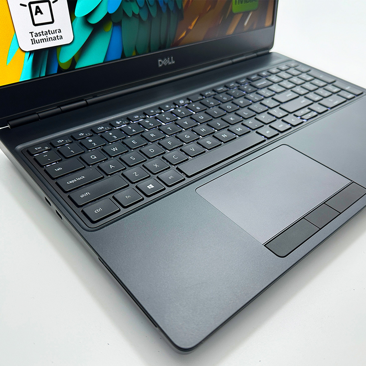 Laptop Dell Precision 7550 i7 10850H 128 GB RAM max 1TB SSD Nvidia