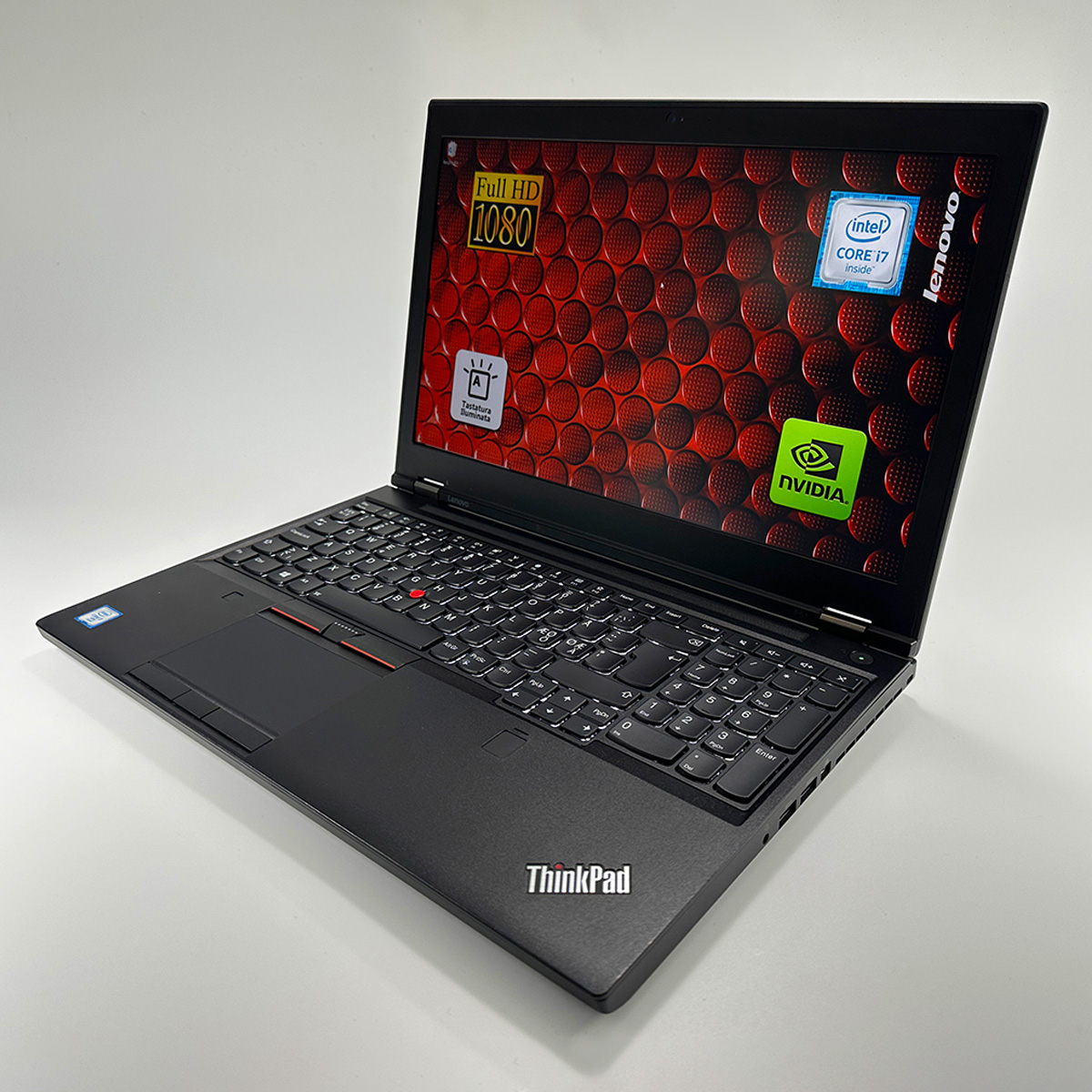 Laptop Lenovo Thinkpad P51 Intel i7-7820HQ 64 GB RAM 1 TB SSD