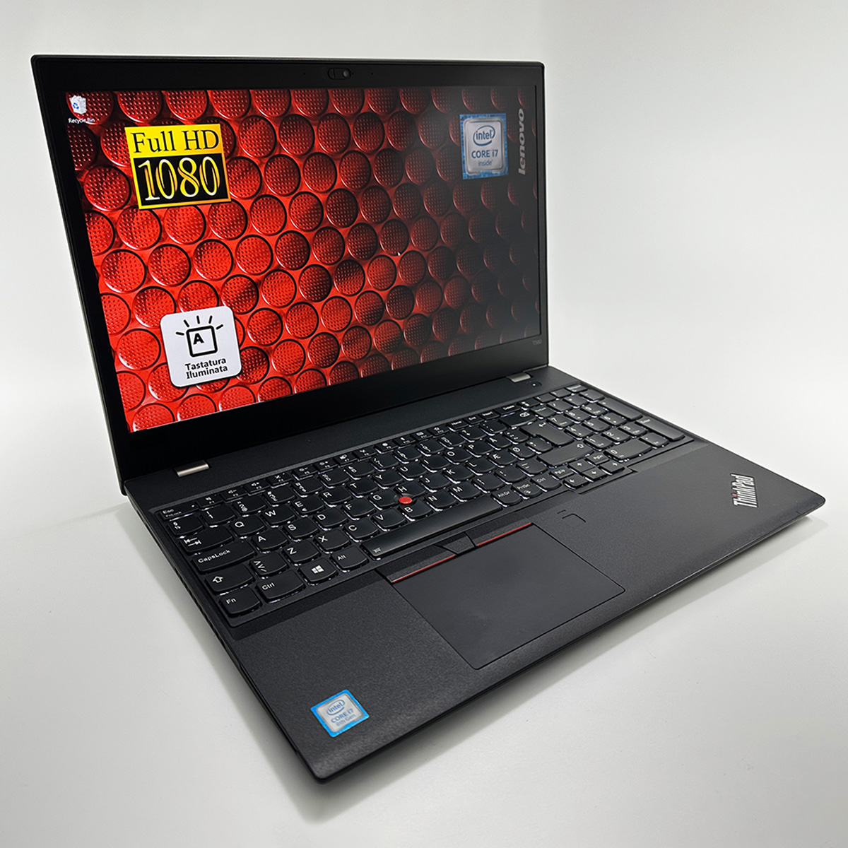 Laptop Lenovo T580 Intel i7-8550U 16 GB ram 1 TB SSD 15.6 inch