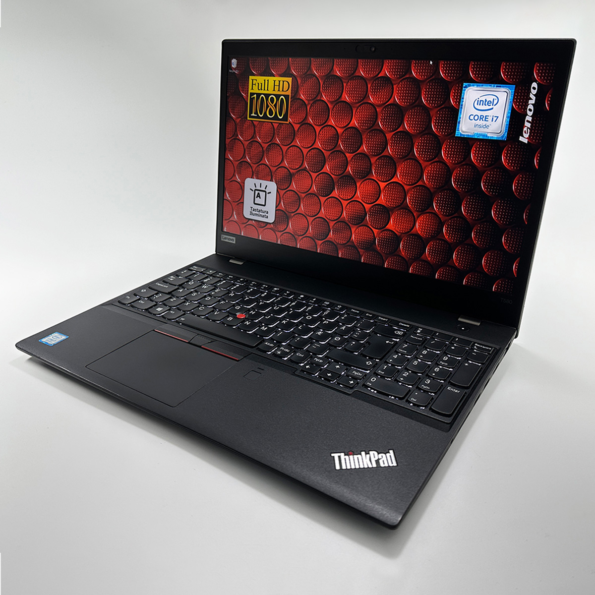 Laptop Lenovo T580 Intel i7-8550U 16 GB ram 1 TB SSD 15.6 inch
